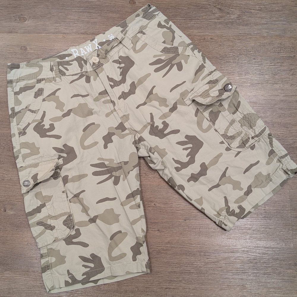 100% Cotton Raw X Cargo Men's Shorts